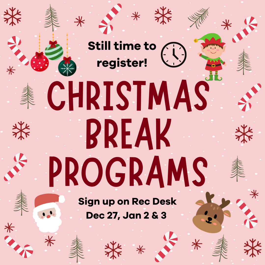 Christmas Break Programs